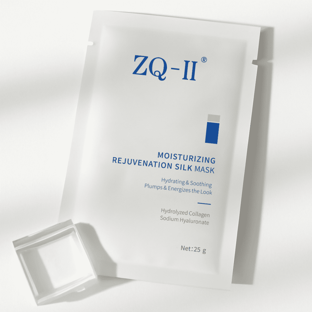 ZQ-II Moisturizing Athnuachana Masc síoda: hiodráitiú éadrom agus cúram soothing do gach cineál craicinn
