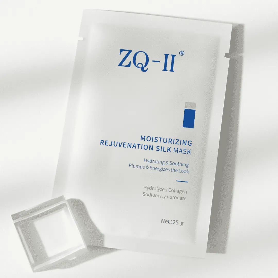 ZQ-II Moisturizing Athnuachana Masc síoda: hiodráitiú éadrom agus cúram soothing do gach cineál craicinn