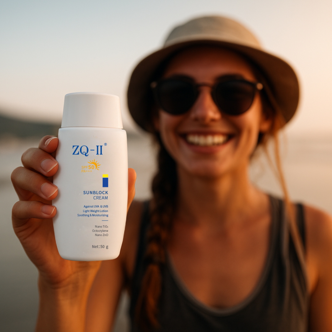 ZQ-II Uachtar Sunblock: Do chúram craicinn laethúil riachtanach-ní hamháin don samhradh!