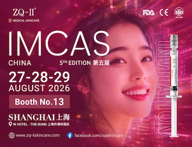 ZQ-II agus IMCAS SHANGHAI |  27-29 Lúnasa
